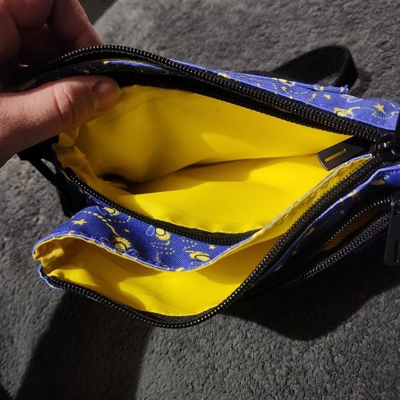 Sipsey Wilder Blue Firefly Patterned Crossbody Bag - Picture 5 of 10